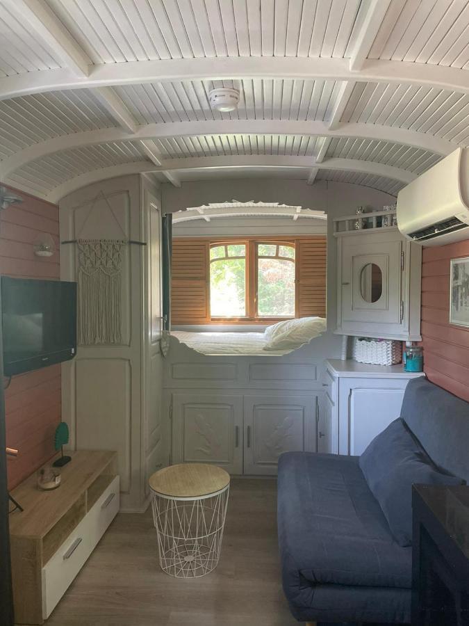Le Soler Roulotte En Bois Sud Franceゲストハウス エクステリア 写真